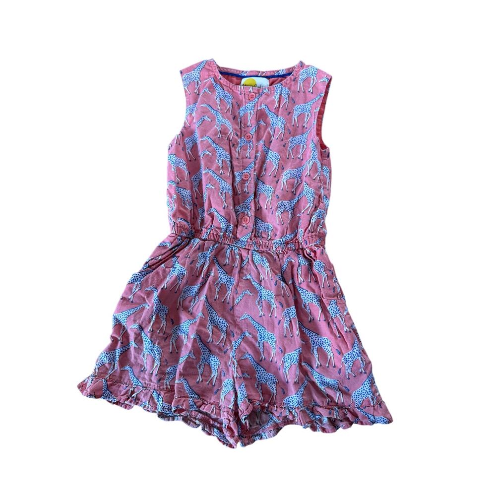 Mini Boden‎ giraffe print romper